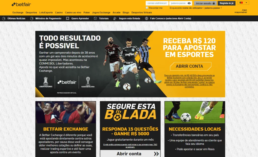 Betfair site de apostas página inicial